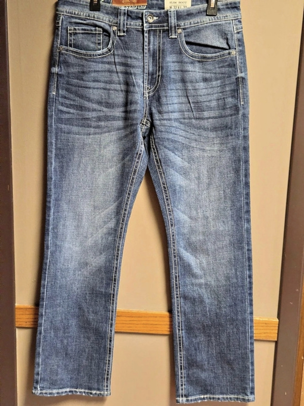 Axel Slim Boot Stretch Jeans Waist 32 X 32 NWT